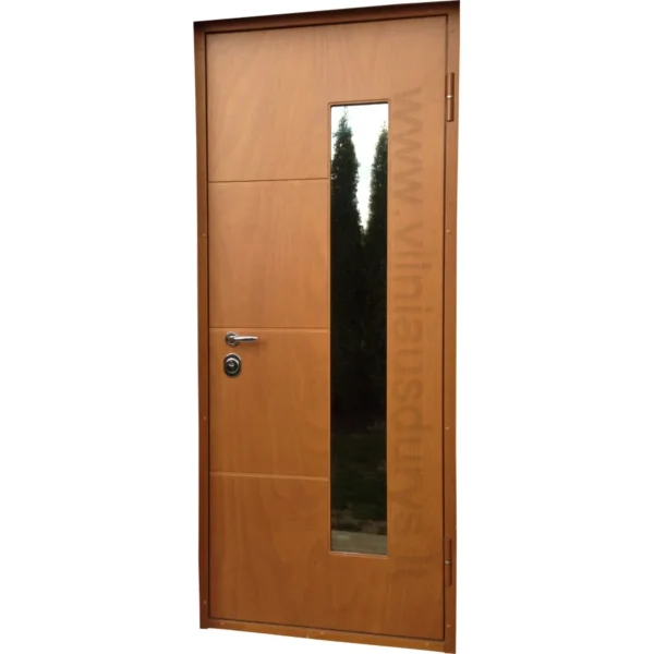 Lauko durys su stiklo paketu GRAND SOLID WOOD 202 Lauko durys su stiklo paketu GRAND SOLID WOOD 202